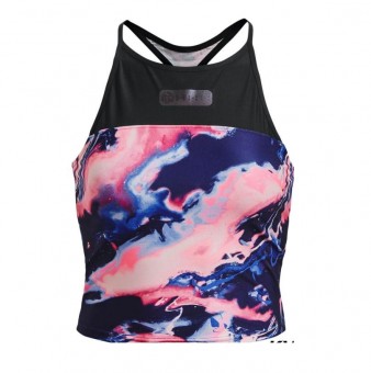 Maiou Dama RUN ANYWHERE CROP TANK Under Armour 1374863-001