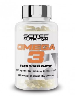 Scitec Omega 3 – Ulei de Peste 100 capsule cod - SOMEGA
