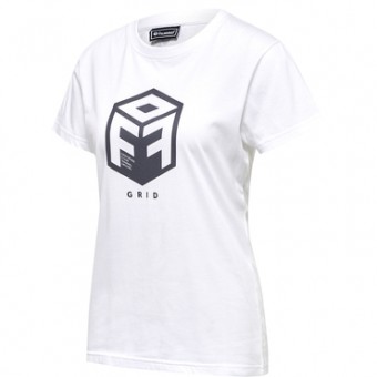 Tricou din bumbac hummel HMLOFFGRID 216129-9108