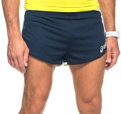 Sort Asics Michael Men Running Split Shorts - T235Z65001 B