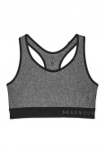 Under Armour Bustiera Mid Keyhole Heather 1310458